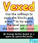 Vexed title screen